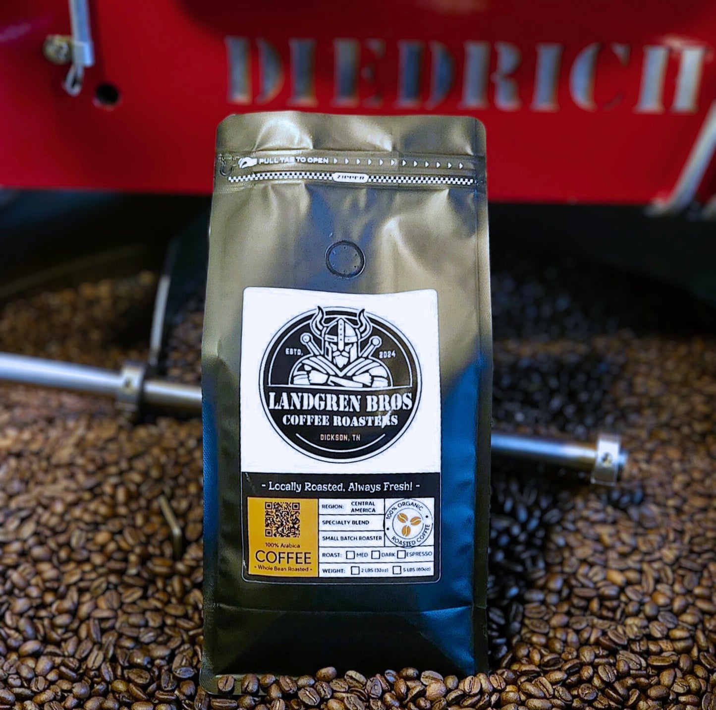 2 LB Dark Roast Blend – Guatemala & Sumatra (Whole Bean)