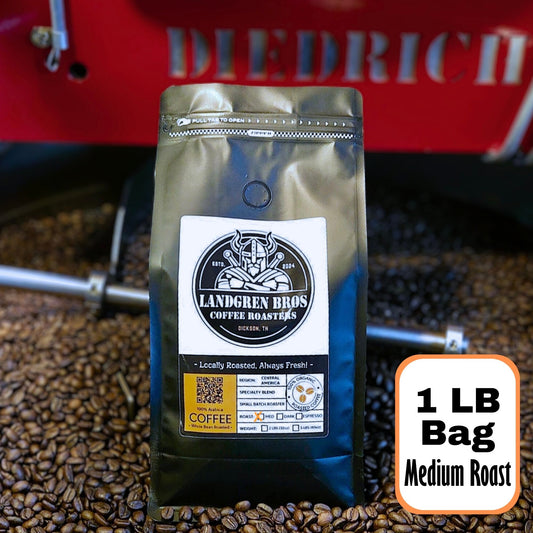 1 LB Medium Roast Blend – Guatemala & Colombia (Whole Bean)